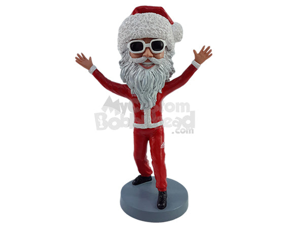 Custom Bobblehead Crazy thin looking Santa just chilling with arms up - Super Heroes & Movies Movie Characters Personalized Bobblehead & Action Figure Custom Bobblehead Crazy thin looking Santa just chilling with arms up - Super Heroes & Movies Movie Characters Personalized Bobblehead & Action Figure